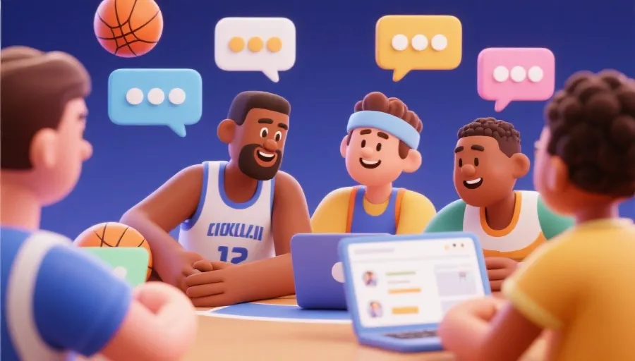 篮球社区互动