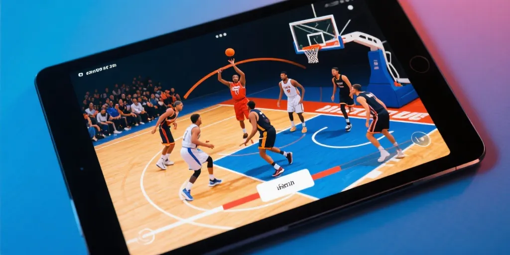 篮球赛事精彩回放和高光集锦