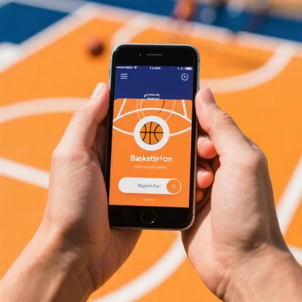 篮球优直播手机App界面