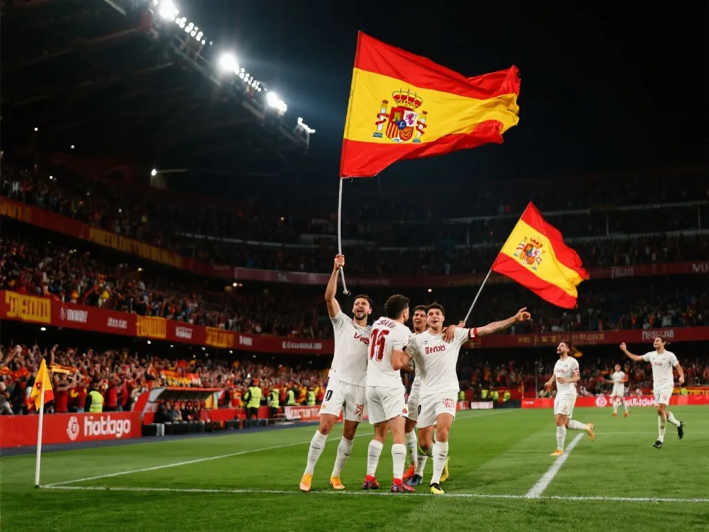 当激情遇上梦想：西班牙4:0横扫摩洛哥，点亮世界杯夜空