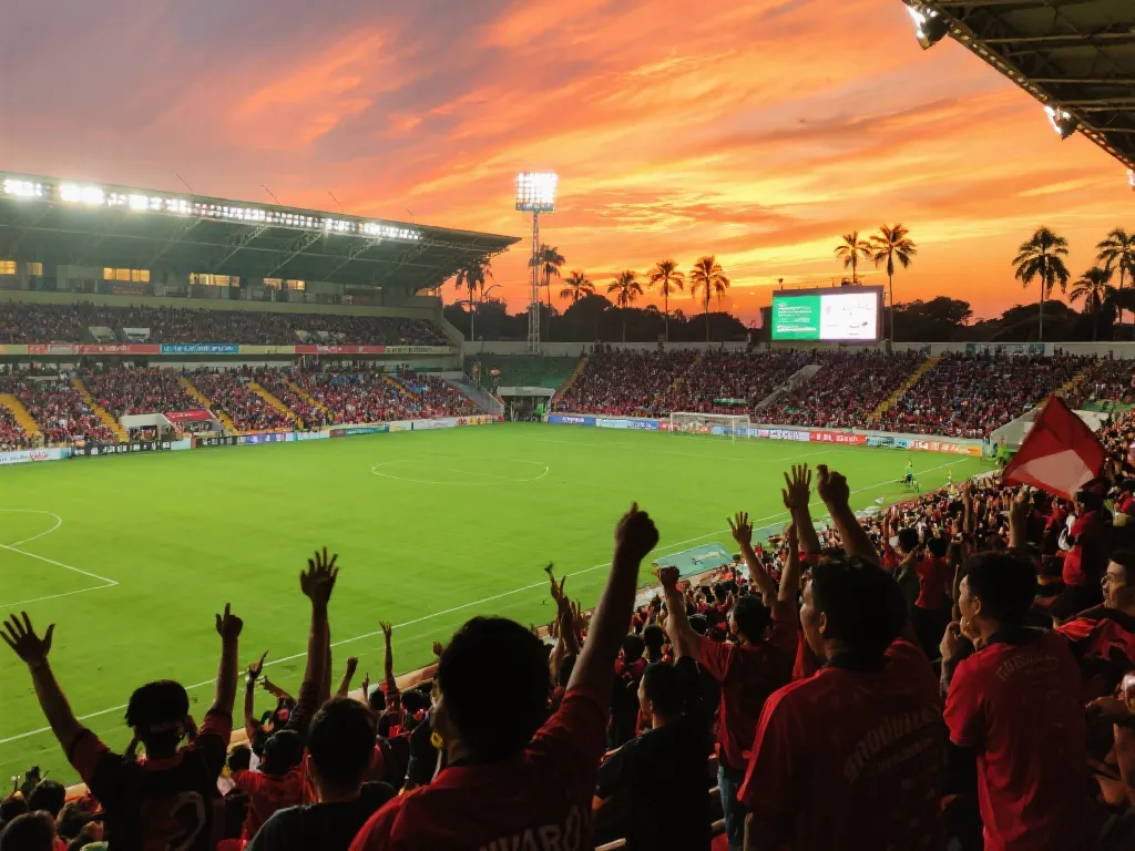 当印尼队踢飞中国队，足球场上竟然上演了一场"历史性喜剧"